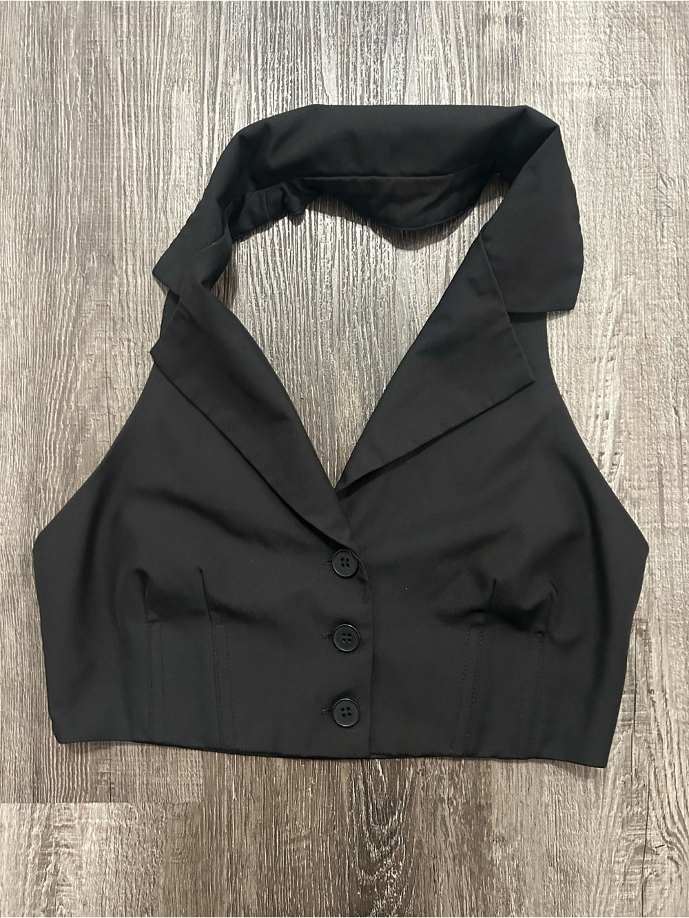5/$25 Halter Vest Crop Top